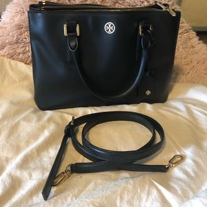 Tory Burch Large Robinson Double zip tote
